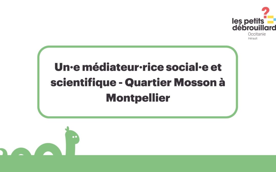 L’antenne de l’Hérault recrute !
